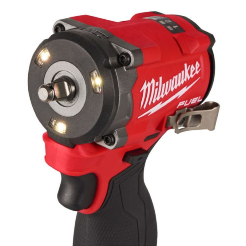 Купити Гайковерт акумуляторний безщітковий 1/2'' MILWAUKEE, M12 FCIWP12G3-0, 746Нм, з піном (каркас, кліпса для ремпеня, картонне пакування). Офіційний магазин Мілвокі Україна, фірмова гарантія з доставкою по Украіні