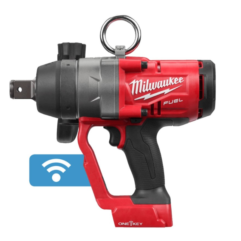 Купити Гайковерт акумуляторний безщітковий 1'' MILWAUKEE, M18 ONEFHIWF1-0, 2400Нм, з кільцем (каркас, картонне пакування). Офіційний магазин Мілвокі Україна, фірмова гарантія з доставкою по Украіні
