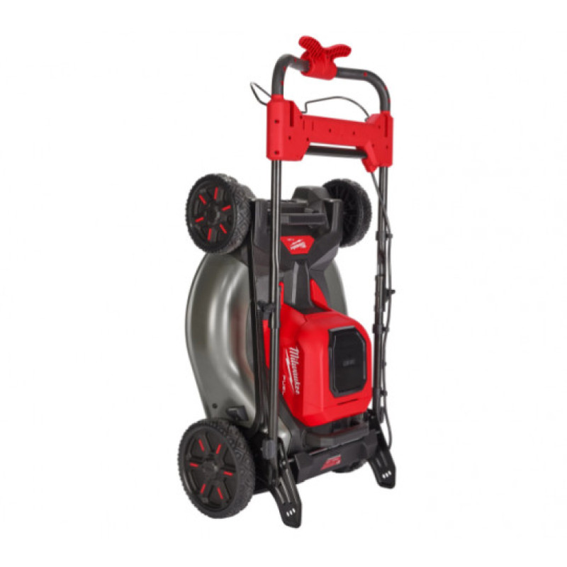 Купити Газонокосарка акумуляторна безщіткова самохідна MILWAUKEE, M18F2LM53-122 (2х18В), 53см (зарядний пристрій M18 DBSC, 2 акумулятори М18 FB12 12Аг, картонне пакування). Офіційний магазин Мілвокі Україна, фірмова гарантія з доставкою по Украіні