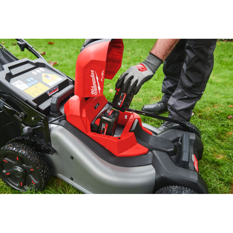 Купити Газонокосарка акумуляторна безщіткова самохідна MILWAUKEE, M18 F2LM46-0 (2х18В), 46см (каркас). Офіційний магазин Мілвокі Україна, фірмова гарантія з доставкою по Украіні