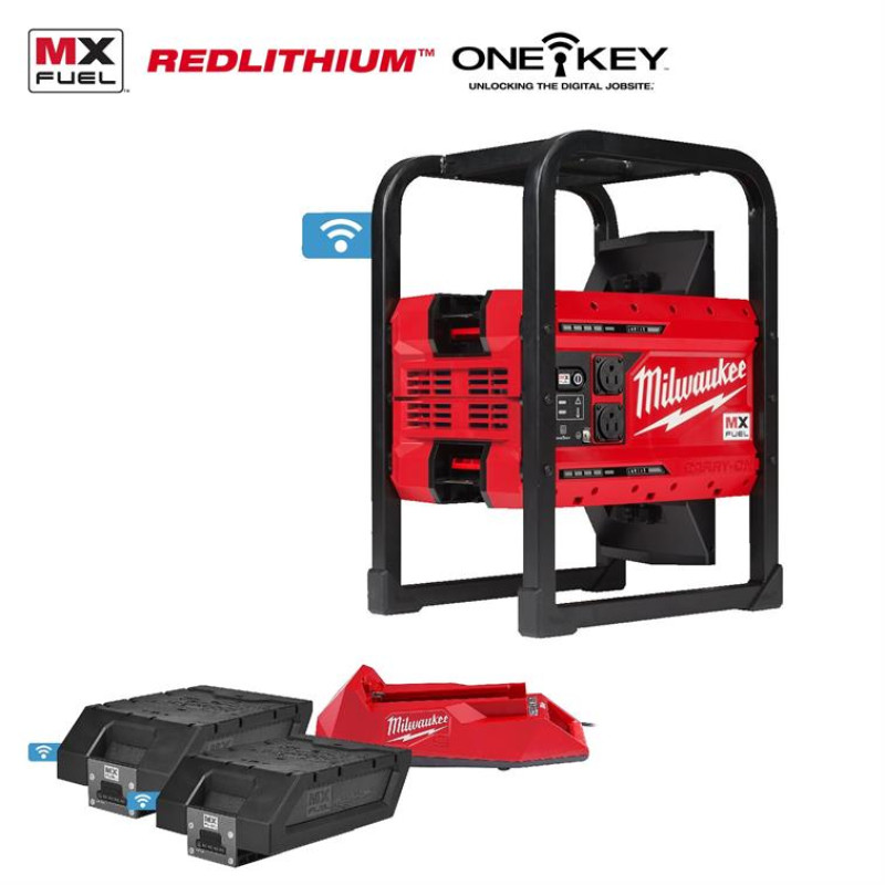 Купити Акумуляторний генератор MXF PS-602 с 2-ома батареями MILWAUKEE MX FUEL. Офіційний магазин Мілвокі Україна, фірмова гарантія з доставкою по Украіні
