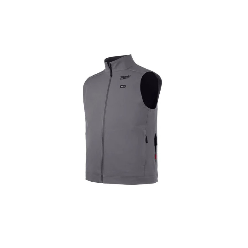 Купити Жилет з підігрівом MILWAUKEE, M12 HVGREY1-0(XXL), сірий (розмір XXL). Офіційний магазин Мілвокі Україна, фірмова гарантія з доставкою по Украіні