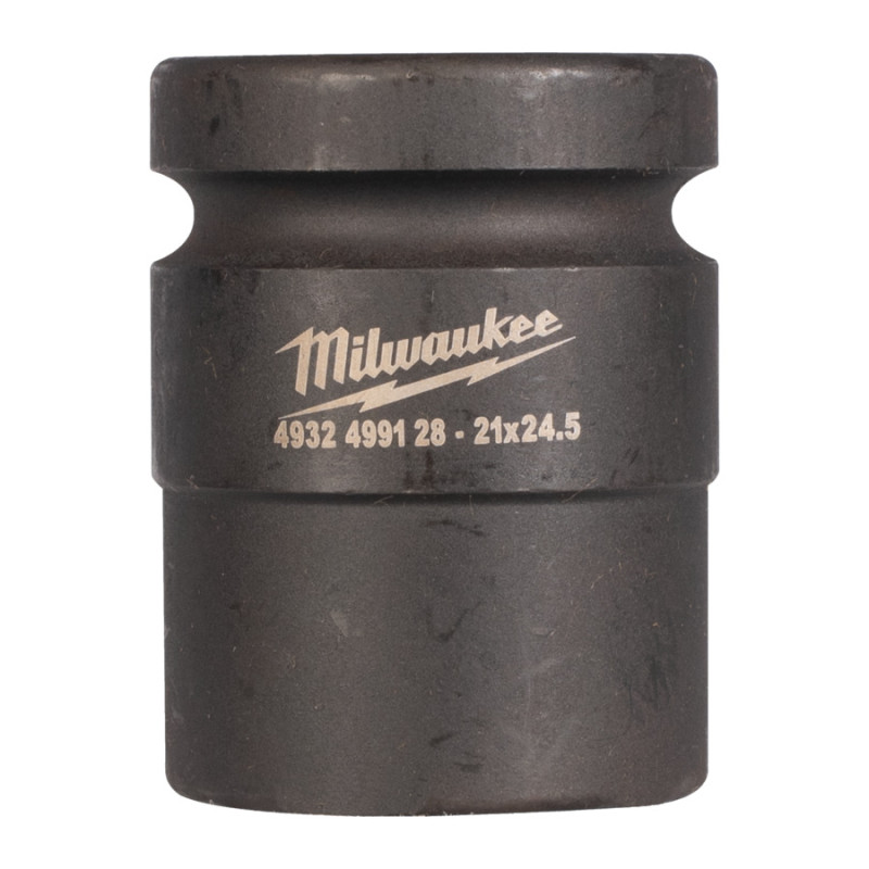 Купити Головка ударна для з/д кріпленнь ShW 1'' STD 4гр. MILWAUKEE, 21х24,5мм. Офіційний магазин Мілвокі Україна, фірмова гарантія з доставкою по Украіні