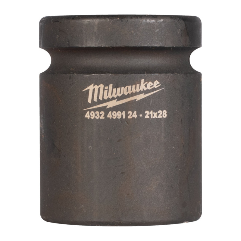 Купити Головка ударна для з/д кріпленнь ShW 1'' STD 4гр. MILWAUKEE, 21х28мм. Офіційний магазин Мілвокі Україна, фірмова гарантія з доставкою по Украіні