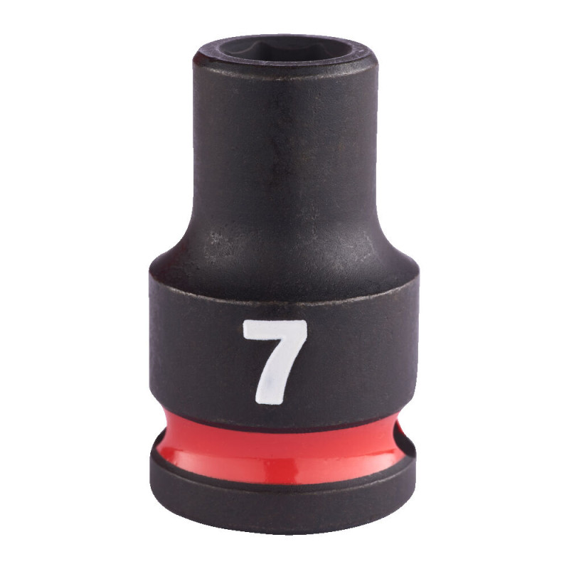 Купити Головка ударна ShW 3/8'' STD MILWAUKEE, 7мм. Офіційний магазин Мілвокі Україна, фірмова гарантія з доставкою по Украіні