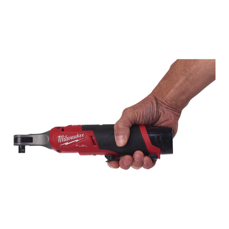 Купити Гайковерт-трещітка кутовий акумуляторний безщітковий 3/8'' MILWAUKEE, M12 FHIR38-0, 47Нм (каркас, картонне пакування). Офіційний магазин Мілвокі Україна, фірмова гарантія з доставкою по Украіні