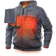 Купити Куртка (толстовка) з електропідігрівом акумуляторна MILWAUKEE, M12 HH GREY3-0 (XL), сіра. Офіційний магазин Мілвокі Україна, фірмова гарантія з доставкою по Украіні