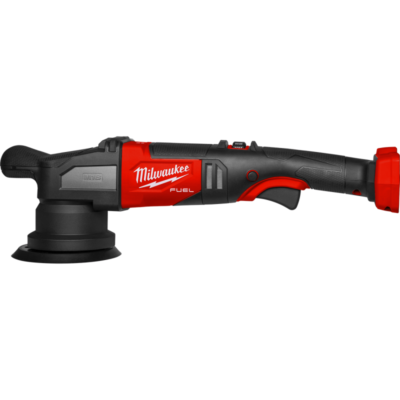 Купити Машина полірувальна ексцентрикова акумуляторна безщіткова MILWAUKEE, M18 FUEL FROP15-0X, діаметр 125мм (каркас, HDкейс). Офіційний магазин Мілвокі Україна, фірмова гарантія з доставкою по Украіні