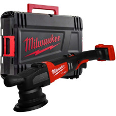 Купити Машина полірувальна ексцентрикова акумуляторна безщіткова MILWAUKEE, M18 FUEL FROP15-0X, діаметр 125мм (каркас, HDкейс). Офіційний магазин Мілвокі Україна, фірмова гарантія з доставкою по Украіні