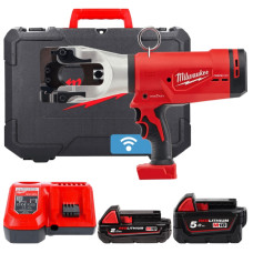 Купити Кабелеріз гідравлічний акумуляторний MILWAUKEE, M18 HCC45-522C (зарядний пристрій M12-18 FC, 1 акумулятор М18 В2 2Аг, 1 акумулятор М18 В5 5Аг, кейс). Офіційний магазин Мілвокі Україна, фірмова гарантія з доставкою по Украіні