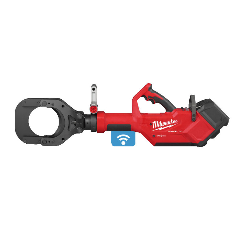Купити Кабелеріз гідравлічний акумуляторний MILWAUKEE, M18 HCC125-801C (зарядний пристрій M12-18 FC, 1 акумулятор М18 FВ8 8Аг, кейс). Офіційний магазин Мілвокі Україна, фірмова гарантія з доставкою по Украіні