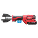 Купити Кабелеріз гідравлічний акумуляторний MILWAUKEE, M18 ONEHCC-201C ACSR (зарядний пристрій М12-18 С, 1 акумулятор М18 В2 2Аг, кліщі ACSR, кейс). Офіційний магазин Мілвокі Україна, фірмова гарантія з доставкою по Украіні