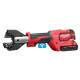 Купити Кабелеріз гідравлічний акумуляторний MILWAUKEE, M18 ONEHCC-201C ACSR (зарядний пристрій М12-18 С, 1 акумулятор М18 В2 2Аг, кліщі ACSR, кейс). Офіційний магазин Мілвокі Україна, фірмова гарантія з доставкою по Украіні
