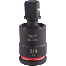 Купити Перехідник ударний шарнірний для головок ShW 3/4'' MILWAUKEE. Офіційний магазин Мілвокі Україна, фірмова гарантія з доставкою по Украіні