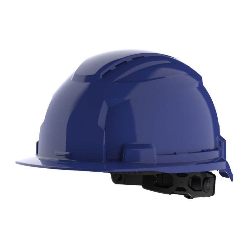 Купити Каска захисна BOLT100 MILWAUKEE, вентильована, синя. Офіційний магазин Мілвокі Україна, фірмова гарантія з доставкою по Украіні