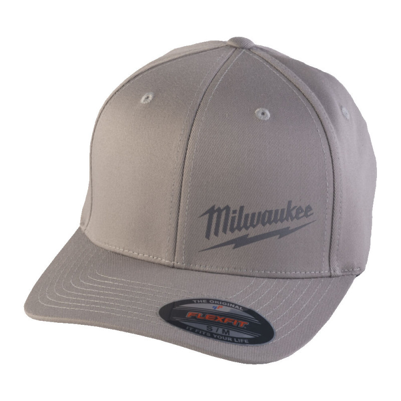 Купити Бейсболка MILWAUKEE, BCS GR LXL, сіра, розмір L/XL. Офіційний магазин Мілвокі Україна, фірмова гарантія з доставкою по Украіні