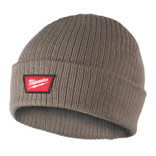 Купити Шапка з манжетою MILWAUKEE, BNC BR, коричнева (ONE-SIZE). Офіційний магазин Мілвокі Україна, фірмова гарантія з доставкою по Украіні