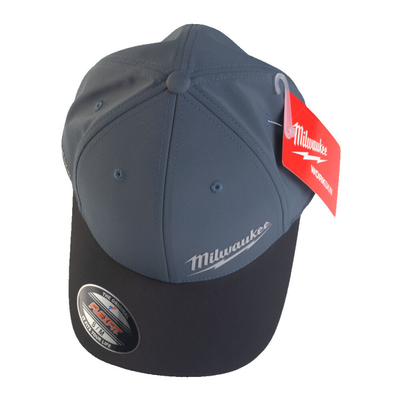 Купити Бейсболка MILWAUKEE, PERFORMANCE BCP BLU LXL, дихаюча, синя, розмір L/XL. Офіційний магазин Мілвокі Україна, фірмова гарантія з доставкою по Украіні