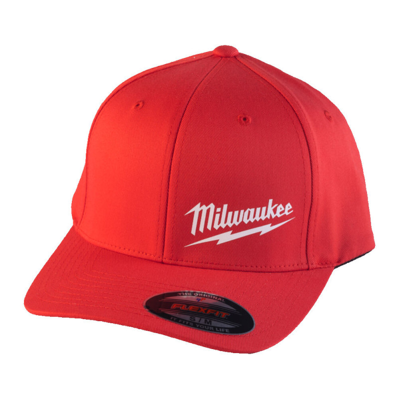 Купити Бейсболка MILWAUKEE, BCS RD LXL, червона, розмір L/XL. Офіційний магазин Мілвокі Україна, фірмова гарантія з доставкою по Украіні