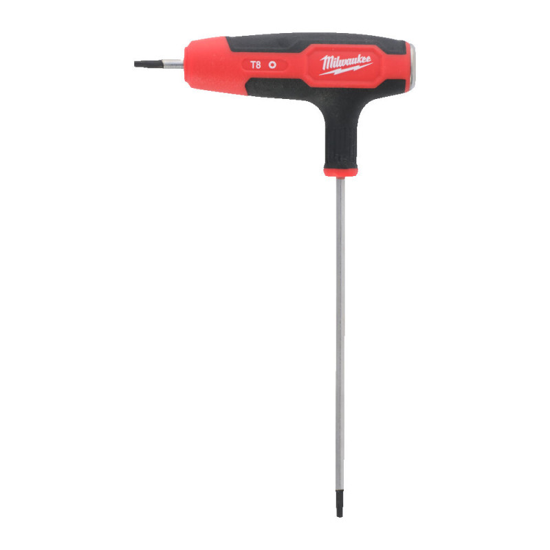 Купити Ключ Г-образний TORX MILWAUKEE з комфортною ручкою, T8. Офіційний магазин Мілвокі Україна, фірмова гарантія з доставкою по Украіні