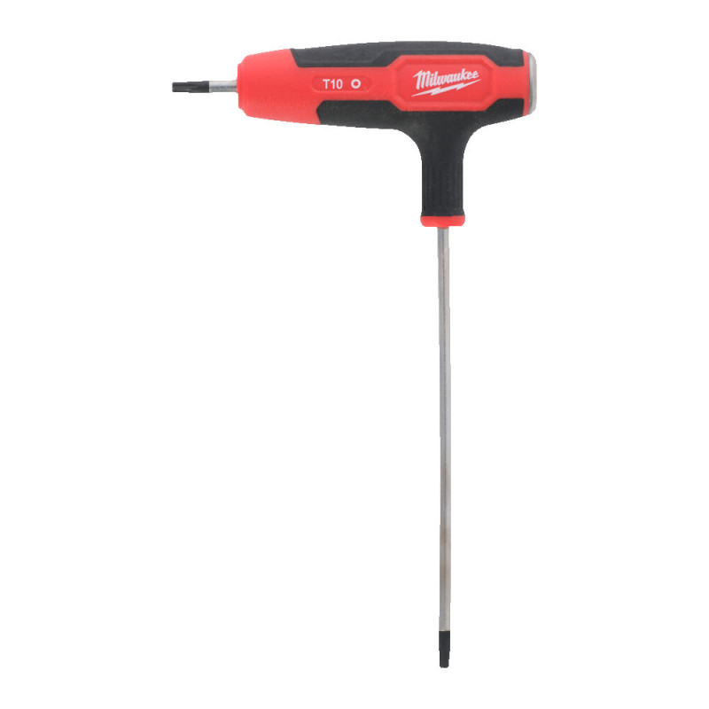 Купити Ключ Г-образний TORX MILWAUKEE з комфортною ручкою, T10. Офіційний магазин Мілвокі Україна, фірмова гарантія з доставкою по Украіні