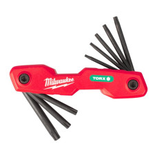 Купити Набір ключів складних шестигранних TORX MILWAUKEE, (T9/T10/T15/T20/T25/T27/T30/T40) (8шт). Офіційний магазин Мілвокі Україна, фірмова гарантія з доставкою по Украіні