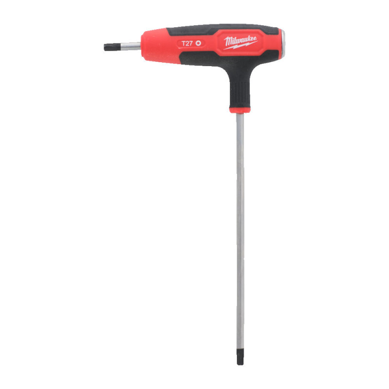 Купити Ключ Г-образний TORX MILWAUKEE з комфортною ручкою, T27. Офіційний магазин Мілвокі Україна, фірмова гарантія з доставкою по Украіні