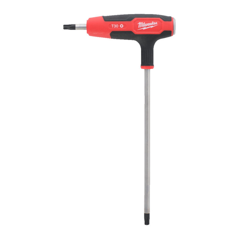 Купити Ключ Г-образний TORX MILWAUKEE з комфортною ручкою, T30. Офіційний магазин Мілвокі Україна, фірмова гарантія з доставкою по Украіні