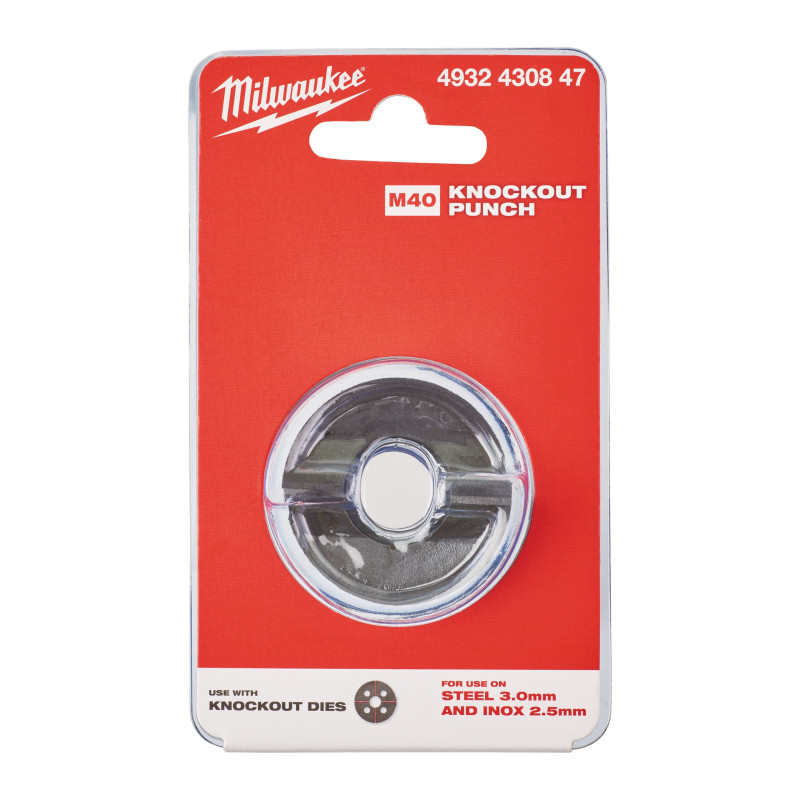 Купити Пробійник металу MILWAUKEE, M40 (для M18 HKP). Офіційний магазин Мілвокі Україна, фірмова гарантія з доставкою по Украіні