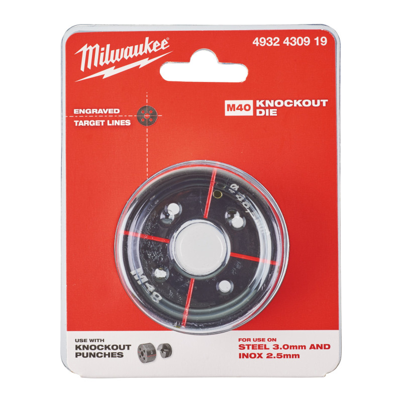 Купити Гільза обмежувальна для пробійника MILWAUKEE, M40 (для M18 HKP). Офіційний магазин Мілвокі Україна, фірмова гарантія з доставкою по Украіні
