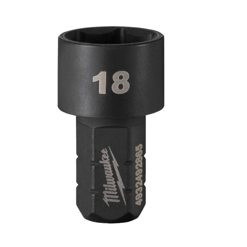 Купити Головка-вставка 14,4мм Hex MILWAUKEE, FPTR-S18, 18мм (для M12 FPTR). Офіційний магазин Мілвокі Україна, фірмова гарантія з доставкою по Украіні