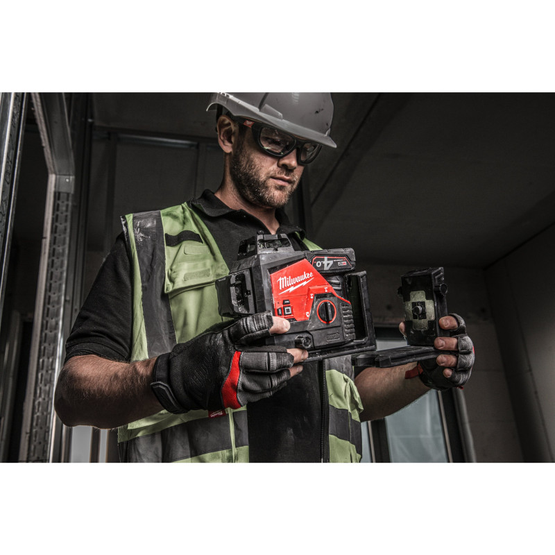 Купити Полиця адаптер настінний 360 MILWAUKEE, LM360 для лазерних нівелірів. Офіційний магазин Мілвокі Україна, фірмова гарантія з доставкою по Украіні