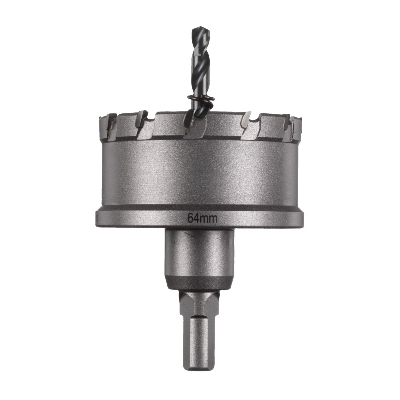 Купити Коронка Holesaw TCT MILWAUKEE, для сталі/нержавіючої сталі, діаметр 64мм. Офіційний магазин Мілвокі Україна, фірмова гарантія з доставкою по Украіні