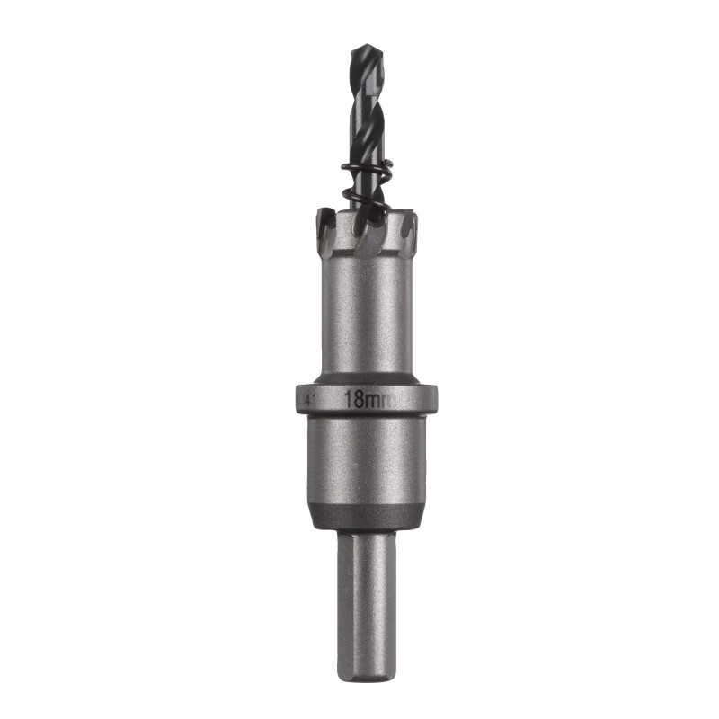 Купити Коронка Holesaw TCT MILWAUKEE, для сталі/нержавіючої сталі, діаметр 18мм. Офіційний магазин Мілвокі Україна, фірмова гарантія з доставкою по Украіні