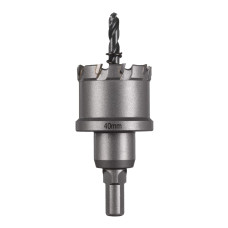 Купити Коронка Holesaw TCT MILWAUKEE, для сталі/нержавіючої сталі, діаметр 40мм. Офіційний магазин Мілвокі Україна, фірмова гарантія з доставкою по Украіні