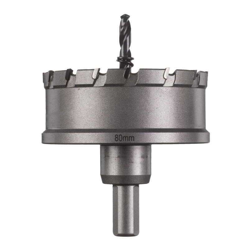 Купити Коронка Holesaw TCT MILWAUKEE, для сталі/нержавіючої сталі, діаметр 80мм. Офіційний магазин Мілвокі Україна, фірмова гарантія з доставкою по Украіні