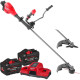 Купити Тример акумуляторний безщiтковий MILWAUKEE, M18 F2BCU-122 (2х18В) (зарядний пристрій M18 DBSC, 2 акумулятори М18 FВ12 12Аг, картонне пакування). Офіційний магазин Мілвокі Україна, фірмова гарантія з доставкою по Украіні