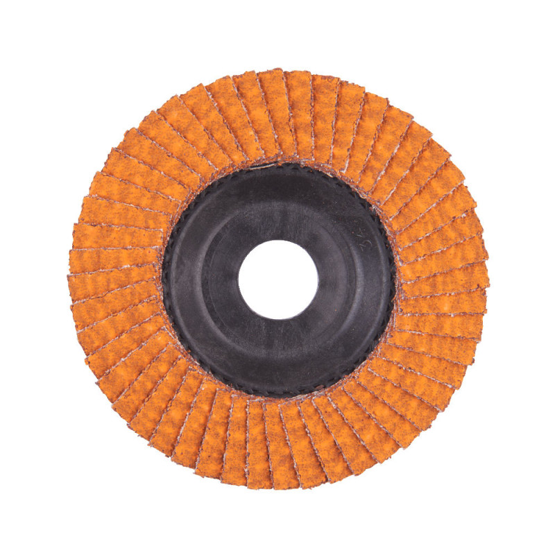 Купити Диск пелюстковий MILWAUKEE SLC50/125G80 CERA TURBO, діаметр 125мм / зерно 80. Офіційний магазин Мілвокі Україна, фірмова гарантія з доставкою по Украіні