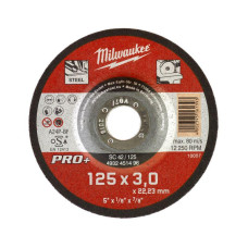 Купити Диск відрізний по металу MILWAUKEE, SCS 42/125х3 PRO+, діаметр 125мм. Офіційний магазин Мілвокі Україна, фірмова гарантія з доставкою по Украіні