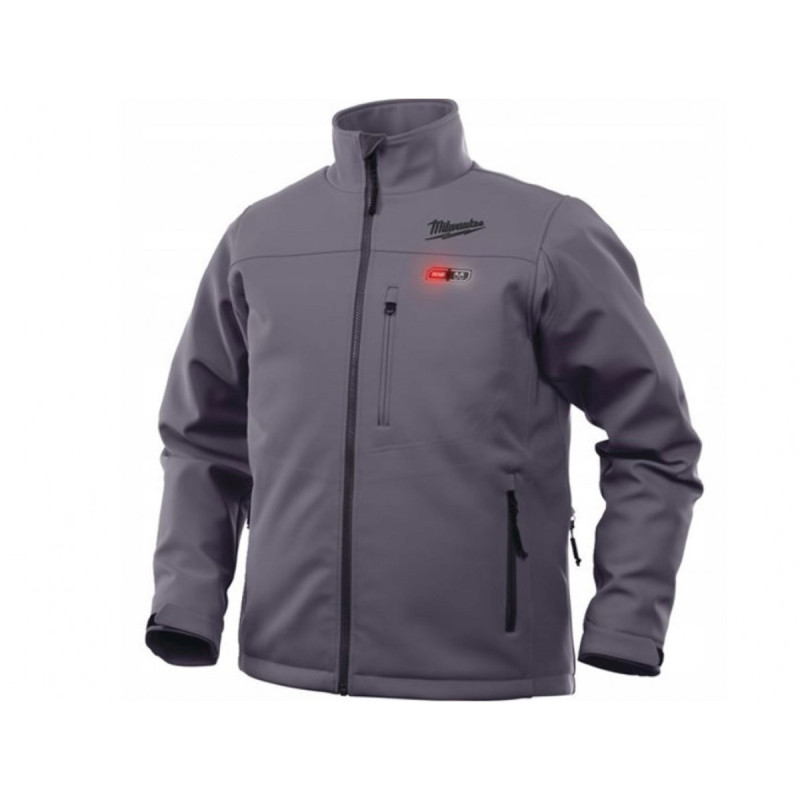 Купити Куртка з підігрівом MILWAUKEE, M12 HJGREY5-0(XXXL), сіра (розмір XXXL). Офіційний магазин Мілвокі Україна, фірмова гарантія з доставкою по Украіні