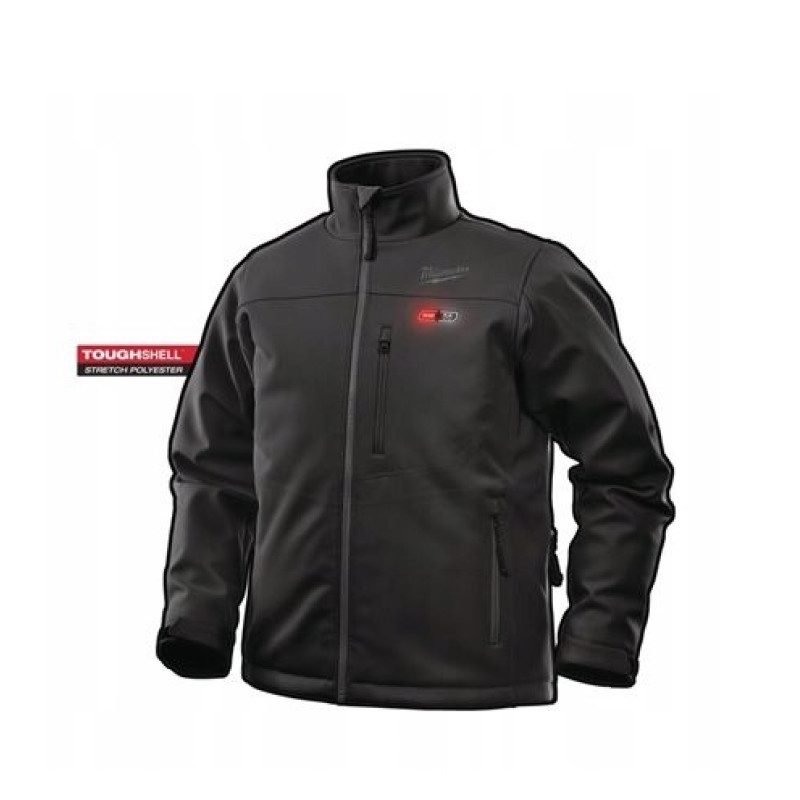 Купити Куртка з підігрівом MILWAUKEE, M12 HJBL5-201 (M), чорна (розмір M) (+зар.пр., 1 акум.Х 2Аг). Офіційний магазин Мілвокі Україна, фірмова гарантія з доставкою по Украіні
