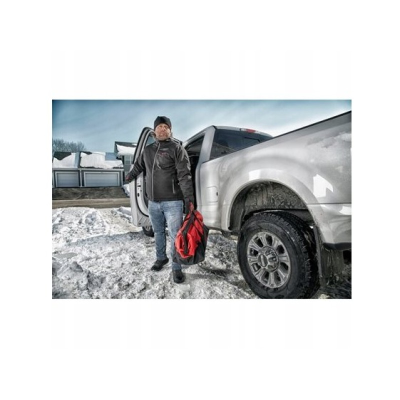 Купити Куртка з підігрівом MILWAUKEE, M12 HJBL5-201 (M), чорна (розмір M) (+зар.пр., 1 акум.Х 2Аг). Офіційний магазин Мілвокі Україна, фірмова гарантія з доставкою по Украіні