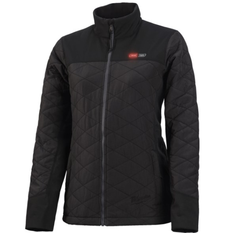 Купити Куртка з електропідігрівом акумуляторна жіноча MILWAUKEE, M12 HJP LADIES-0 (XL), чорна. Офіційний магазин Мілвокі Україна, фірмова гарантія з доставкою по Украіні