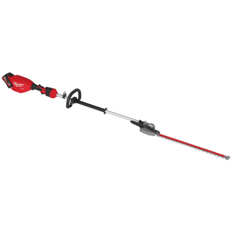 Купити Кущоріз висотний акумуляторний безщітковий MILWAUKEE, M18 FHETE22-802, 216см, лезо 60см (зарядний пристрій M12-18 FC, 2 акумулятори М18 FВ8 8Аг, картонне пакування). Офіційний магазин Мілвокі Україна, фірмова гарантія з доставкою по Украіні