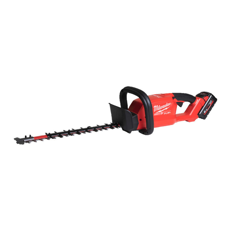 Купити Кущоріз акумуляторний безщітковий MILWAUKEE, M18 FHET45-802, лезо 45см (зарядний пристрій M12-18 FC, 2 акумулятори М18 НВ8 8Аг, картонне пакування). Офіційний магазин Мілвокі Україна, фірмова гарантія з доставкою по Украіні