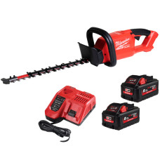 Купити Кущоріз акумуляторний безщітковий MILWAUKEE, M18 FHET45-802, лезо 45см (зарядний пристрій M12-18 FC, 2 акумулятори М18 НВ8 8Аг, картонне пакування). Офіційний магазин Мілвокі Україна, фірмова гарантія з доставкою по Украіні