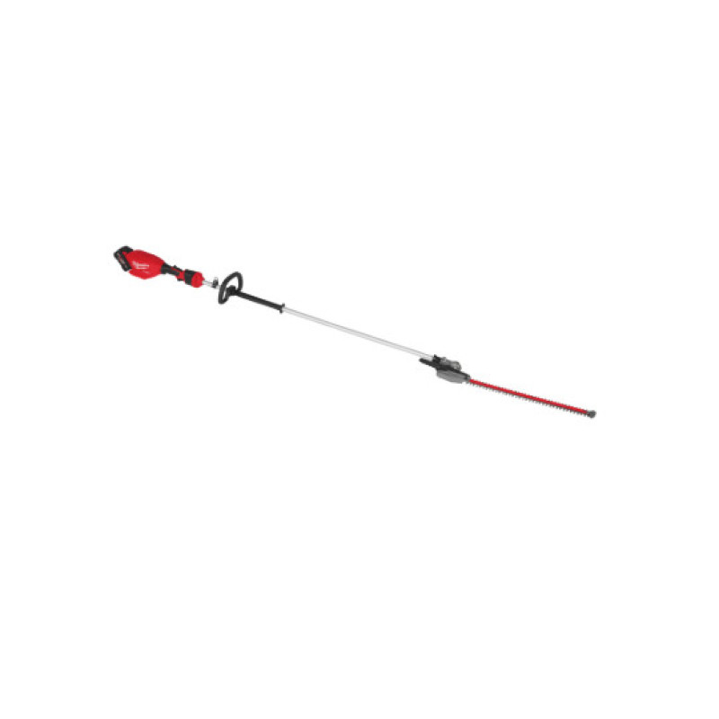 Купити Кущоріз висотний акумуляторний безщітковий MILWAUKEE, M18 FHETE27-802, 267см, лезо 60см (зарядний пристрій M12-18 FC, 2 акумулятори М18 FВ8 8Аг, картонне пакування). Офіційний магазин Мілвокі Україна, фірмова гарантія з доставкою по Украіні