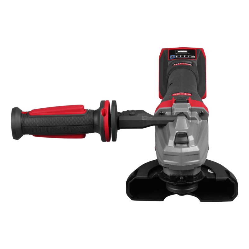 Купити Кутова шліфувальна машина акумуляторна безщіткова MILWAUKEE, M18 FSAGSVO125X-0X, діаметр 125мм (каркас, антивібраційна бічна рукоятка, захисний кожух, ключ, фланцевая и прижимная гайки, пилезахисний екран, HDкейс). Офіційний магазин Мілвокі Україна, фірмова гарантія з доставкою по Украіні