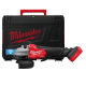 Купити Кутова шліфувальна машина акумуляторна безщіткова MILWAUKEE, M18 FSAGSVO125X-0X, діаметр 125мм (каркас, антивібраційна бічна рукоятка, захисний кожух, ключ, фланцевая и прижимная гайки, пилезахисний екран, HDкейс). Офіційний магазин Мілвокі Україна, фірмова гарантія з доставкою по Украіні