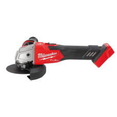 Купити Шліфмашина кутова - болгарка акумуляторна безщіткова MILWAUKEE, M18 FSAGV125XB-0, діаметр 125мм (каркас, антивібраційна бічна рукоятка, захисний кожух, ключ, фланцева та прижимна гайки, пилезахисний екран). Офіційний магазин Мілвокі Україна, фірмова гарантія з доставкою по Украіні